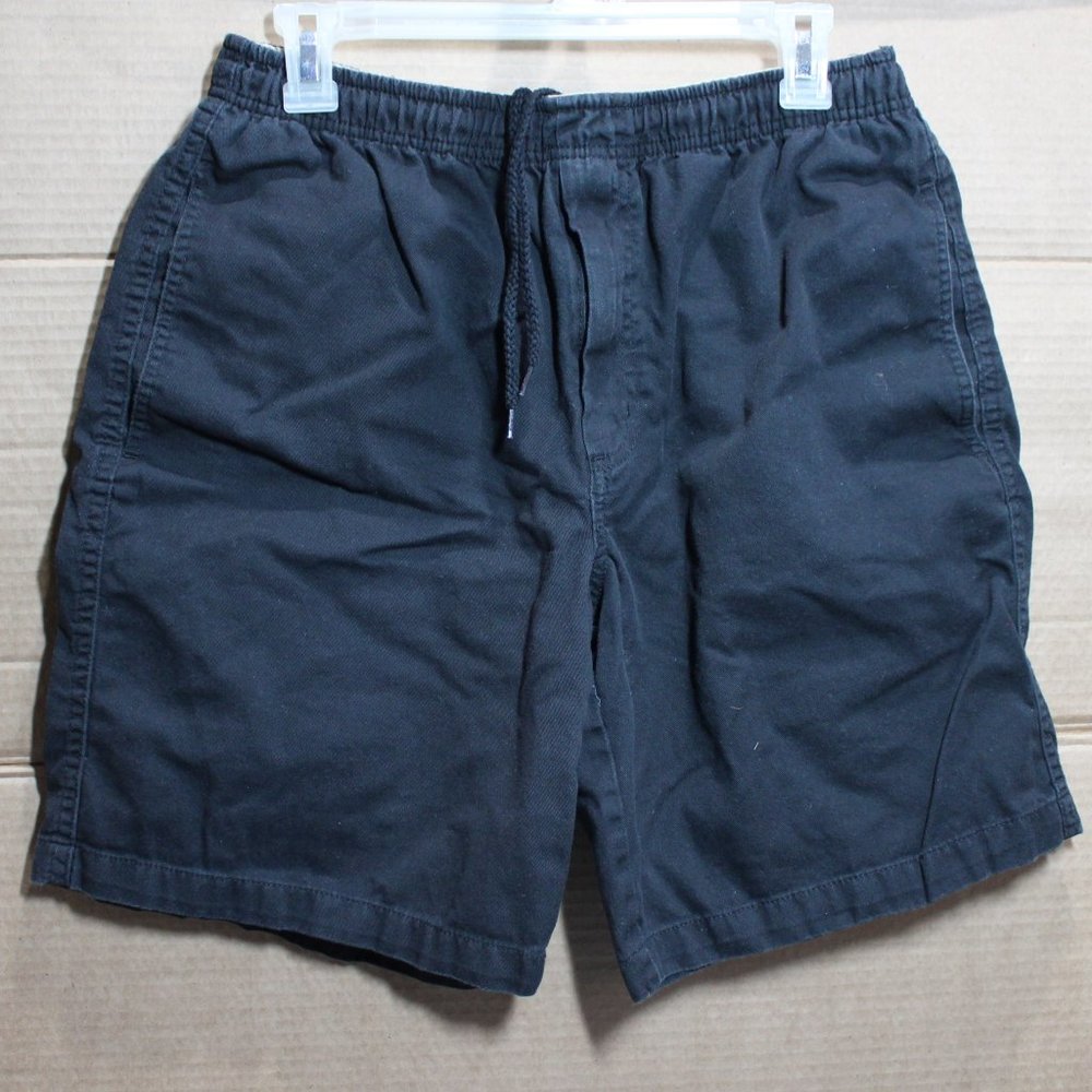 Casual Joe Stretch Waist Shorts Black Medium